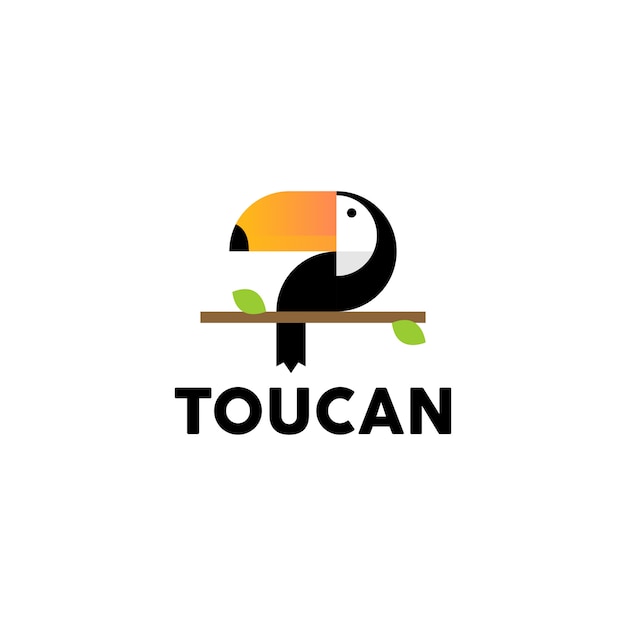 Toucan logo vector