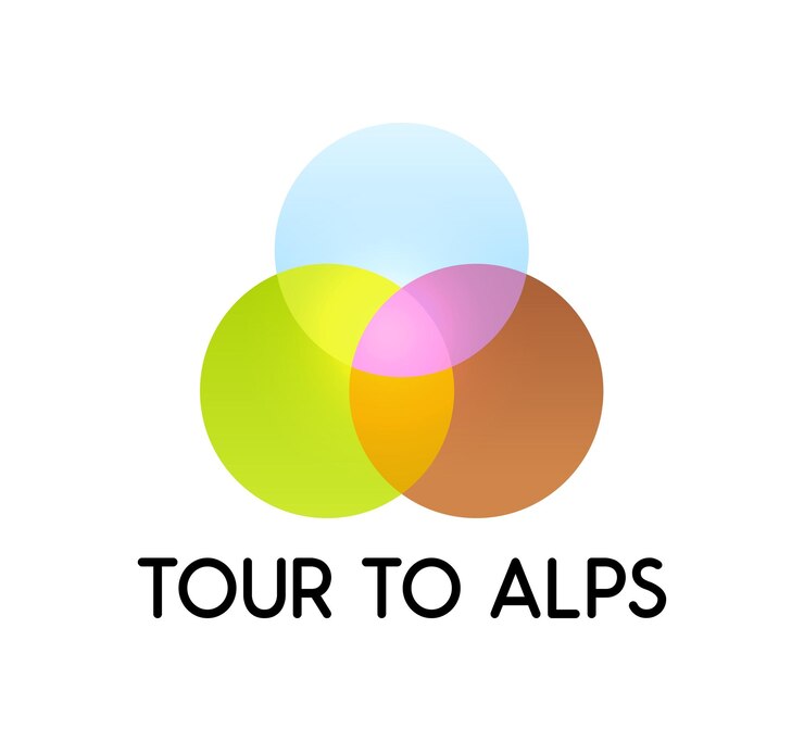 Vector tour a los alpes