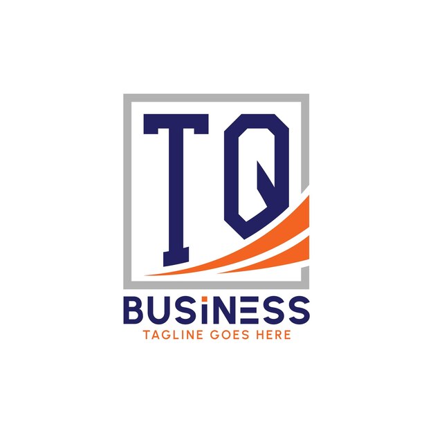 TQ Logotipo de Negocio TQ Letra Moderna Logotipo para la marca corporativa TQ Logo de éxito de crecimiento