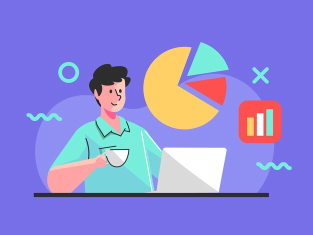trabajando en el análisis de datos comerciales