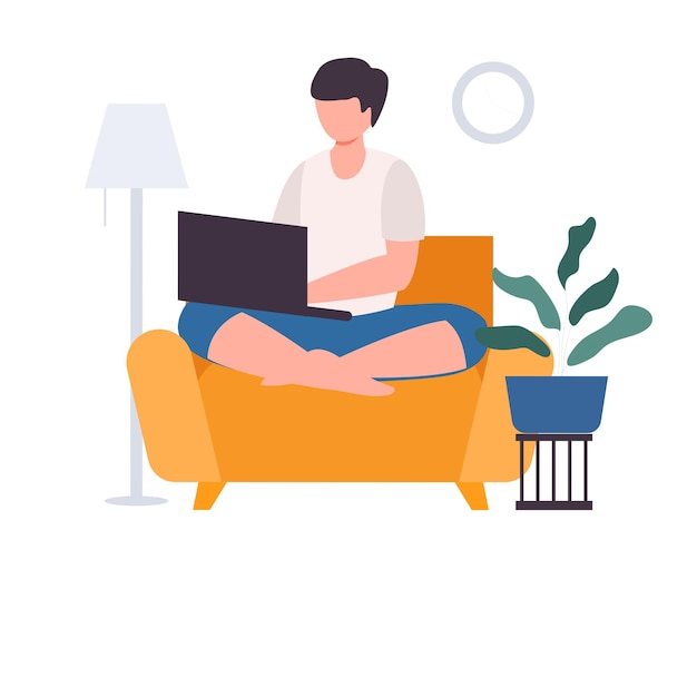 Trabajando desde casa
