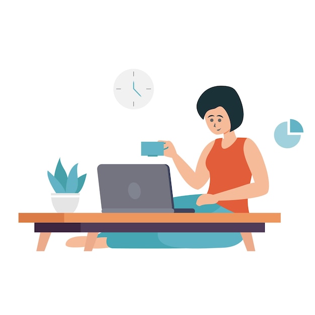 Trabajando desde casa