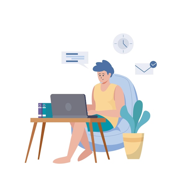 Trabajando desde casa