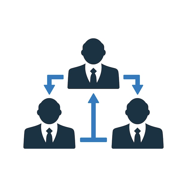 Trabajo en equipo Ícono de comunicación