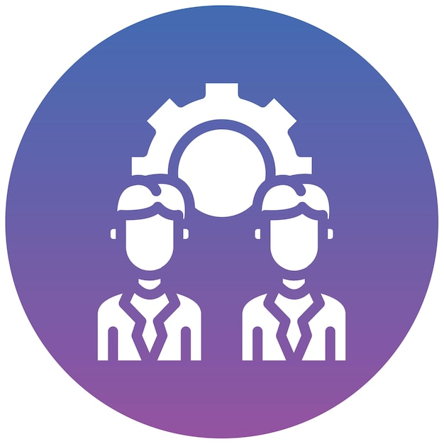 Trabajo en equipo Ilustración vectorial