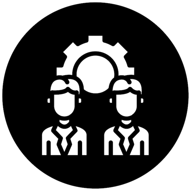 Trabajo en equipo Ilustración vectorial