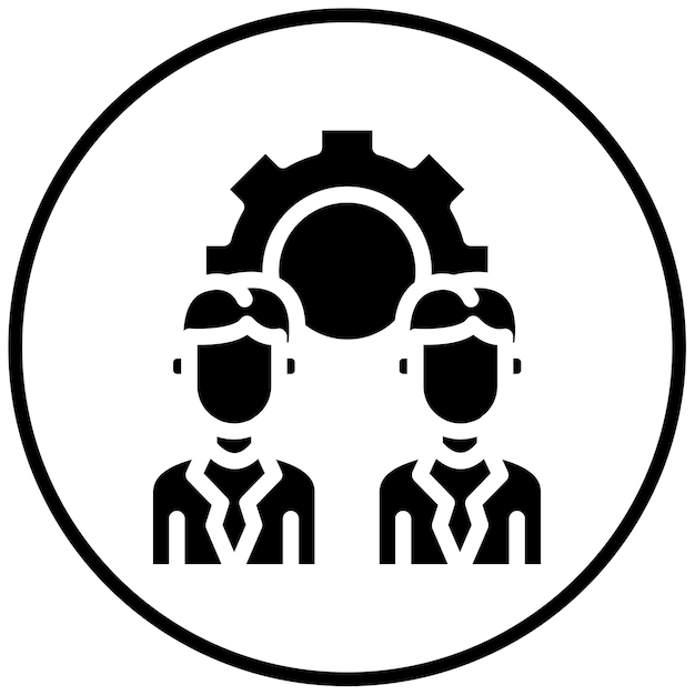 Trabajo en equipo Ilustración vectorial