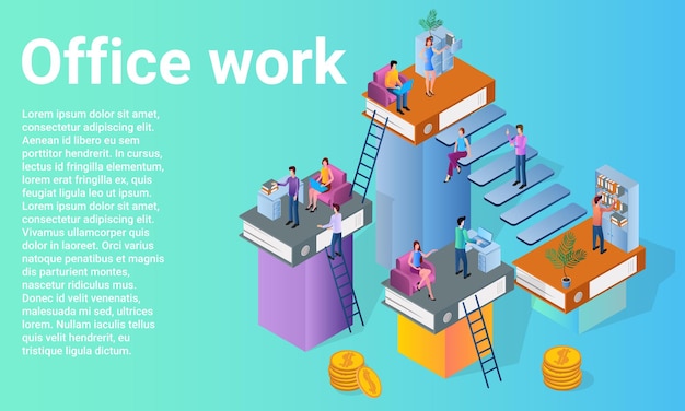 Trabajo de oficinaLa gente en el trabajo de oficina se comunica e intercambia ideas