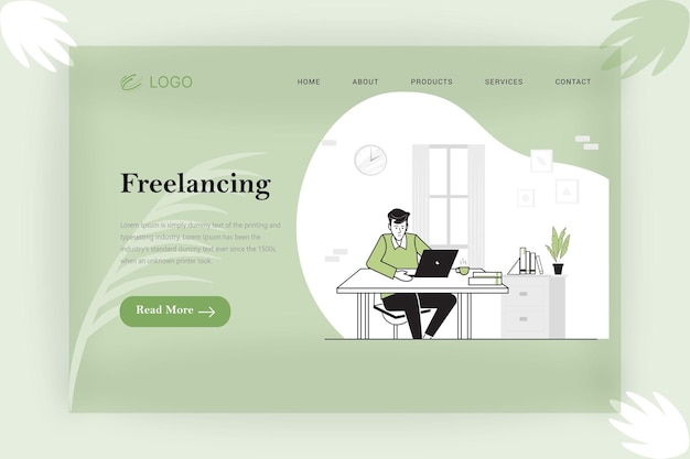 Trabajo desde el sitio web de Banner