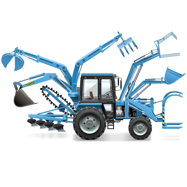 Tractor múltiple vectorial