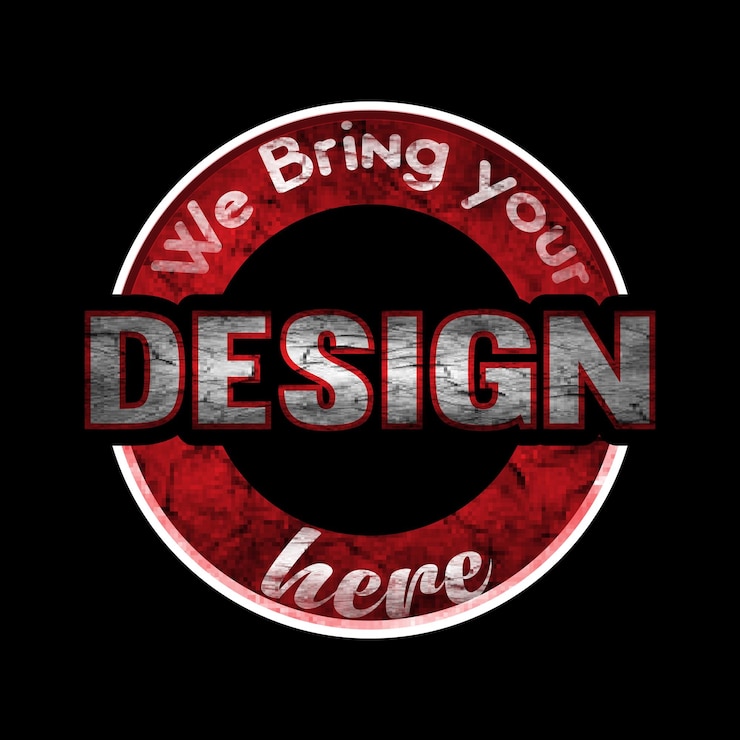 Vector traemos tu diseño aquí camiseta