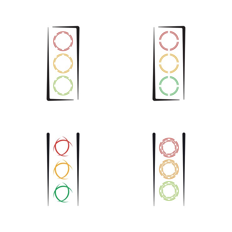 Vector traffic light