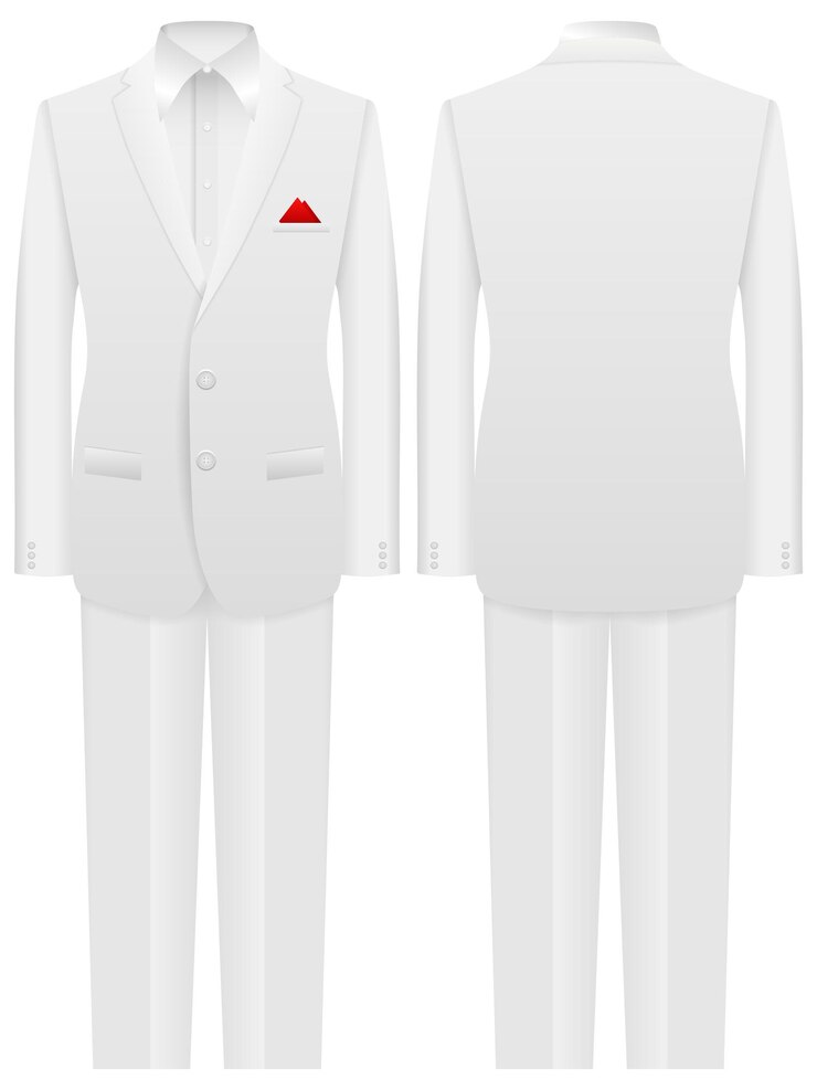 Vector traje de hombre