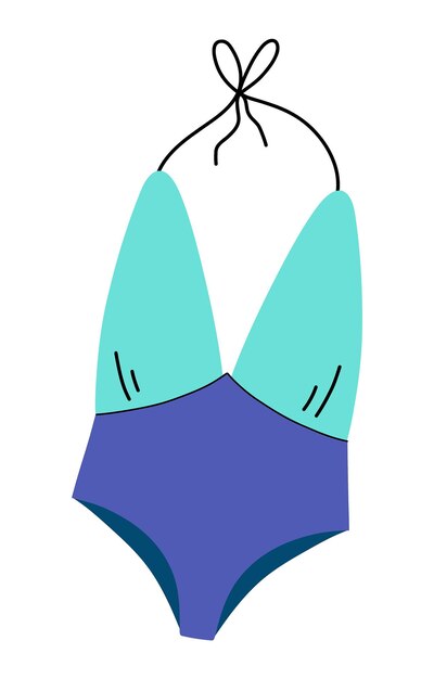 Trajes de baño Vacaciones de verano Vestidos para damas Esbozo de bikini Vestido de baño Moda