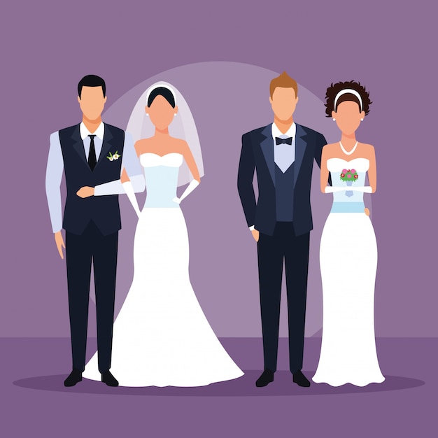 Trajes de novios