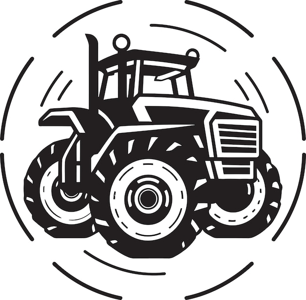 Traktor Vector Saga navegando por la frontera pixelada