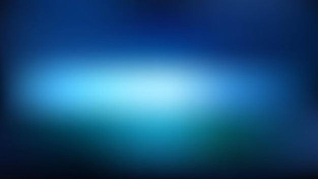 Las transiciones de azul claro al cielo a azul real rico crean un cambio de color suave y audaz