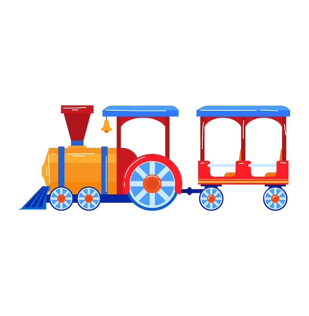 Transporte de la ciudad del vehículo urbano aislado en la ilustración del vector blanco Viaje en tranvía moderno tranvía en el icono del transporte público ferroviario