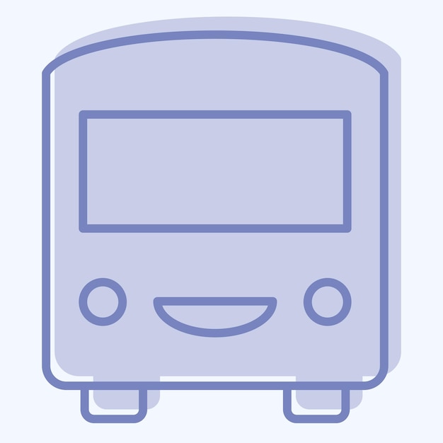 Transporte de iconos relacionados con el estilo de dos tonos del símbolo de fotos e ilustraciones