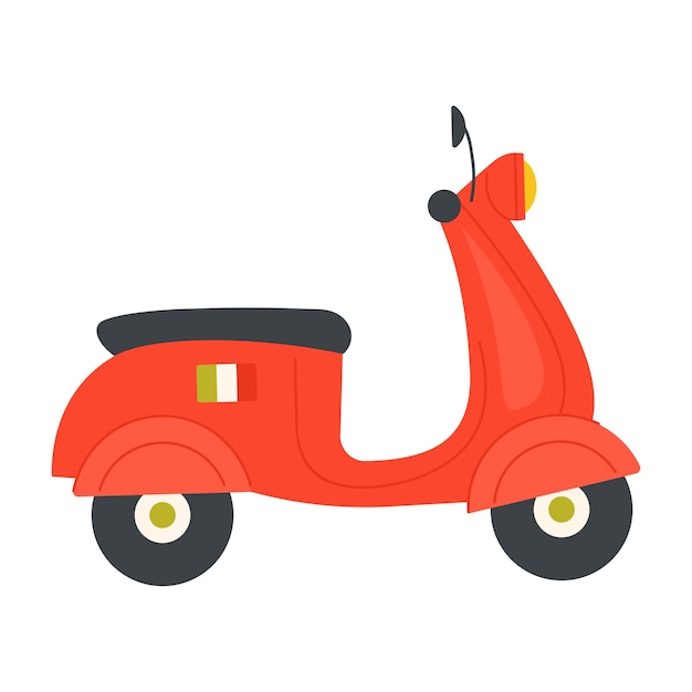 Transporte italiano de scooters