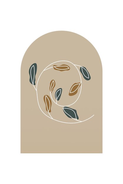 El trasfondo del arte boho moderno