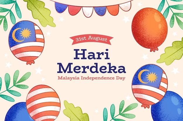El trasfondo de la celebración del día de la independencia de Hari Merdeka