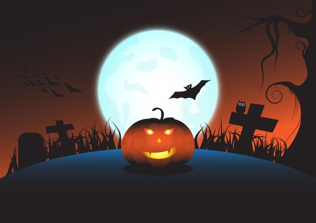 El trasfondo de Halloween