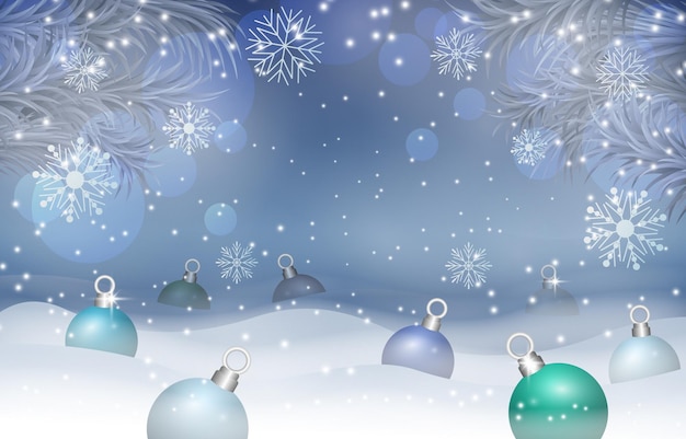 El trasfondo de la Navidad de Invierno