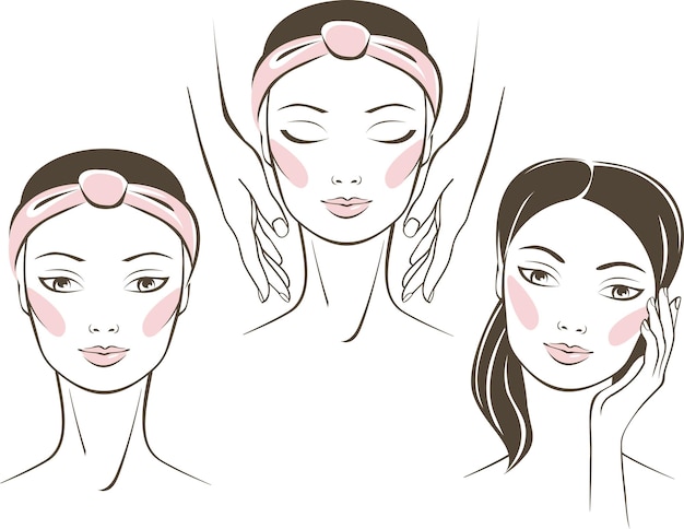 Tratamiento de belleza en el concepto de salón de spa