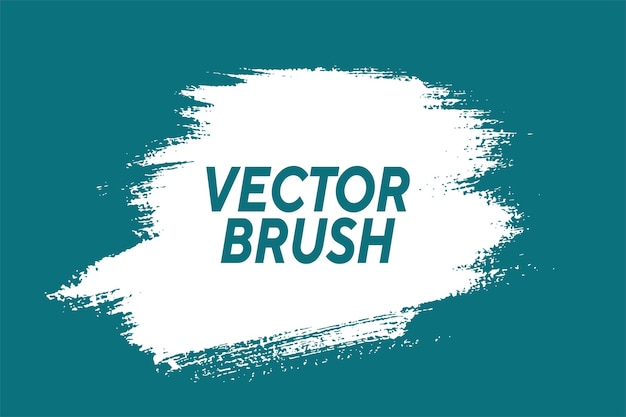 Trazo de pincel vectorial de salpicaduras de pintura