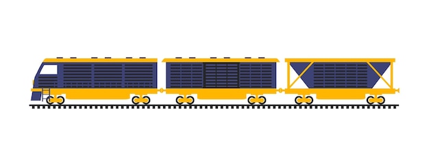 tren con cajas