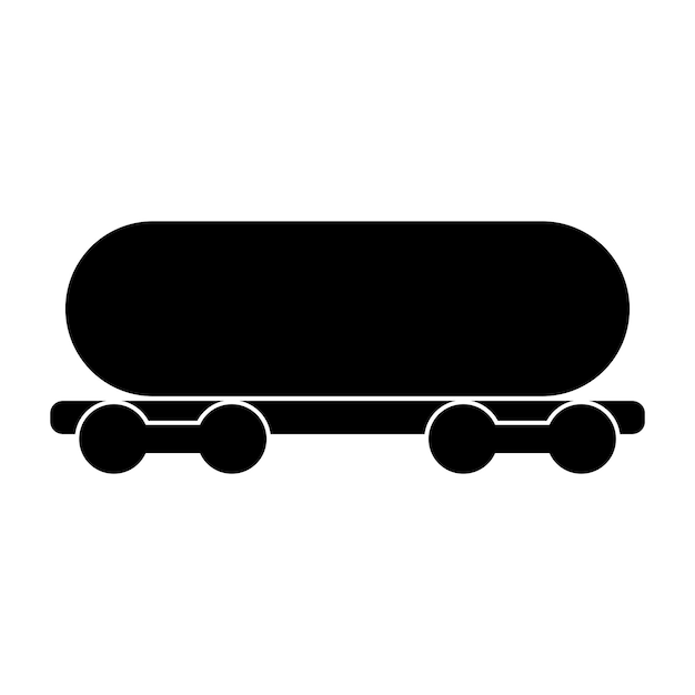 tren, icono, tren, carro, vector