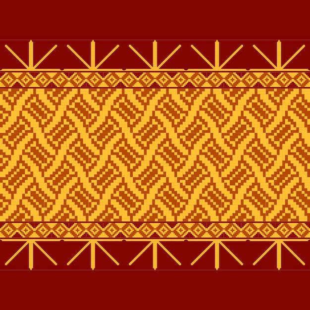 trenza de cuerda amarilla diseño de patrones sin fisuras de fondo, batik, tela, ropa y envoltura.