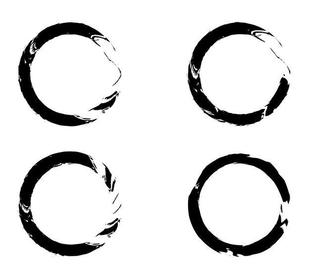 tres círculos con un círculo y las palabras " círculo " en la parte inferior