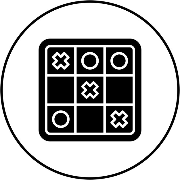 Tres en una fila icono imagen vectorial se puede utilizar para el entretenimiento