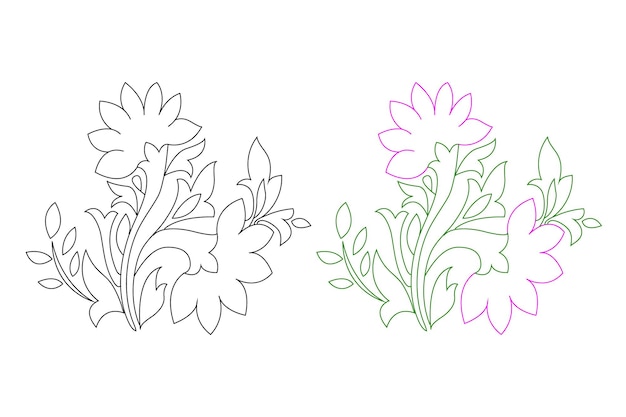 tres imágenes diferentes de flores y la misma