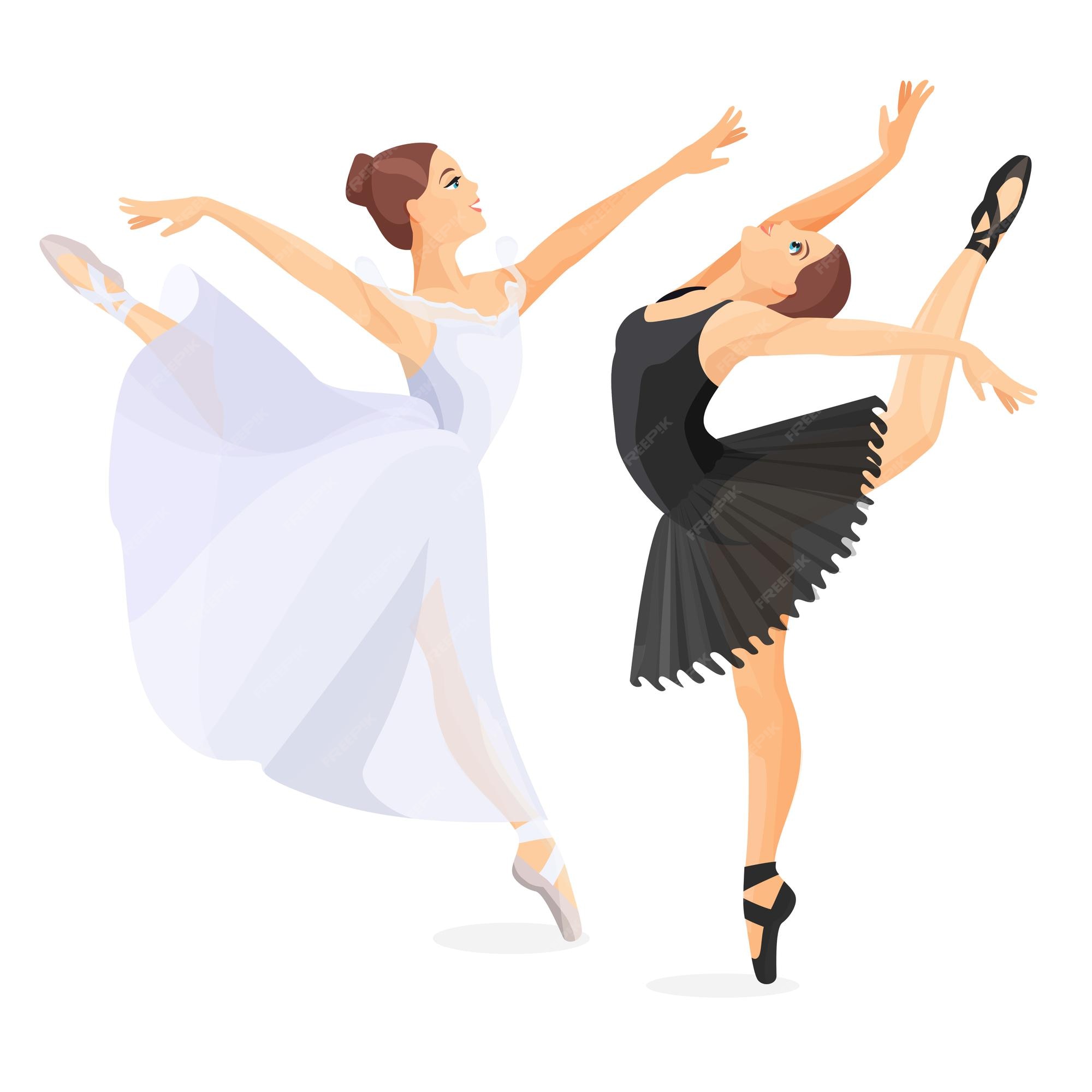 Tres jóvenes bailarines de ballet de pie en pose de diseño plano sobre fondo blanco. conjunto de bocetos dibujados a mano. ilustración de bailarinas con vestidos de baile especiales. | Vector Premium Tres jóvenes bailarines de ballet de pie en pose de diseño plano sobre fondo blanco. conjunto de bocetos dibujados a mano. ilustración de bailarinas con vestidos de baile especiales. | Vector Premium