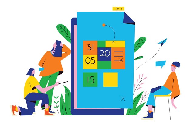 Tres personas disfrutan de su tiempo alrededor de una pantalla grande