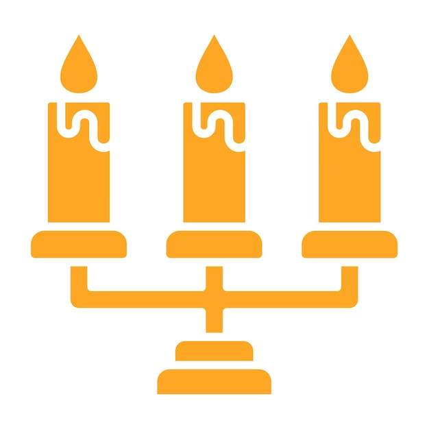 tres velas con las palabras velas en ellos