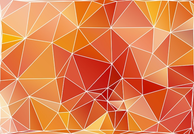 Vector triángulo abstracto fondo poligonal en vector