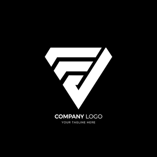 Triángulo del logotipo FD