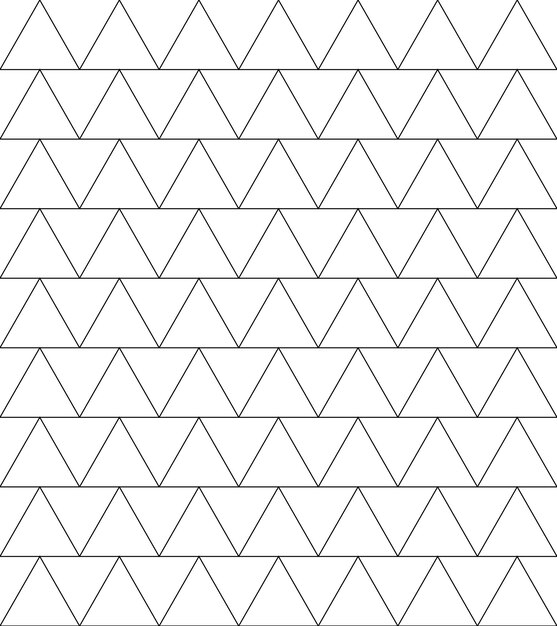 Triángulo de patrones sin fisuras Fondo triangular abstracto