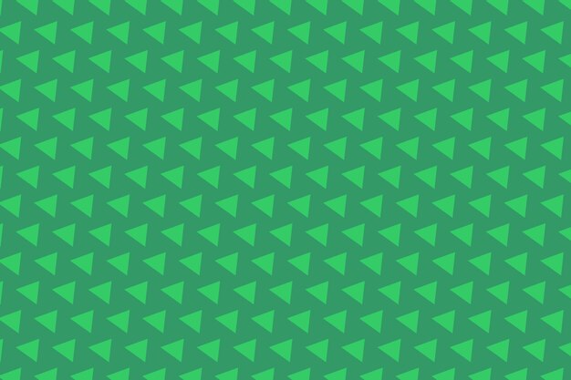Triángulo verde de moda confeti de patrones sin fisuras vector Fondo geométrico de forma triangular