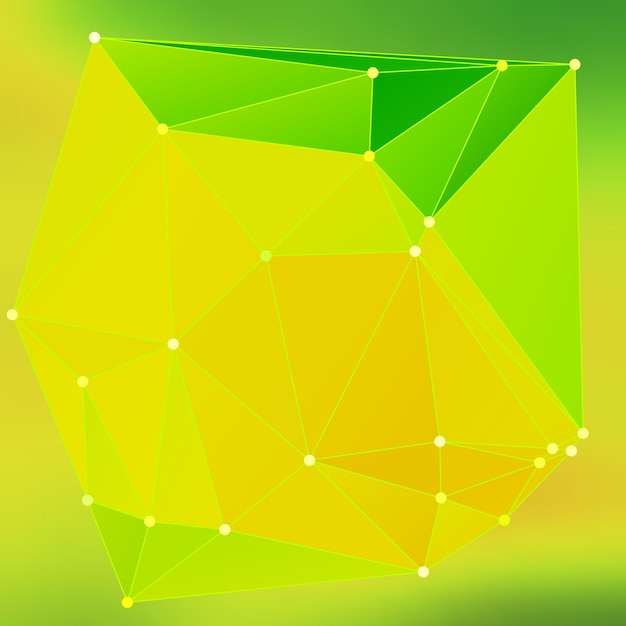 Triángulos de fondo abstracto moderno efecto 3d luz brillante97