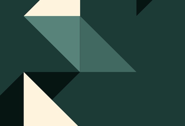 Triángulos geométricos abstractos