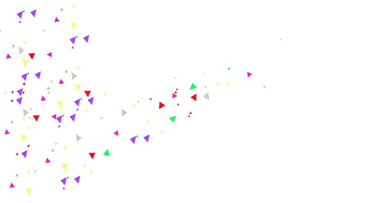 Vector triángulos geométricos coloridos resumen low poly ilustración de fondo