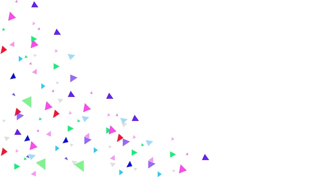 Triángulos geométricos coloridos resumen Low Poly ilustración de fondo