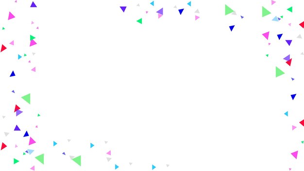 Triángulos geométricos coloridos resumen Low Poly ilustración de fondo