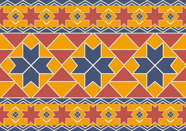 Triángulos geométricos de patrones sin fisuras abstractos forman plantillas de fondo para papel tapiz ropa alfombra envoltura tela textil