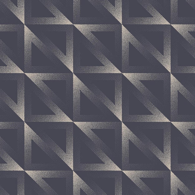 Triángulos Geométricos Patrones Sin Fisuras Vector Fondo Abstracto Ultramoderno